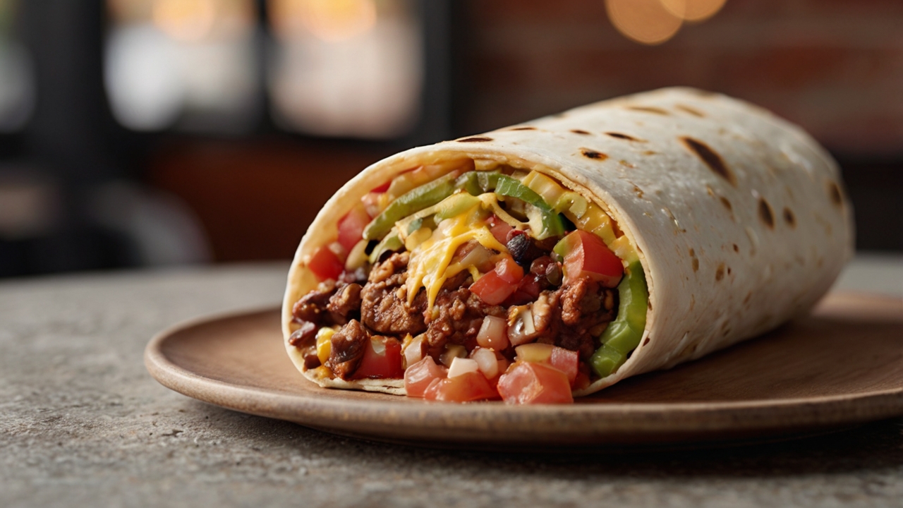 Classic Beef Burrito
